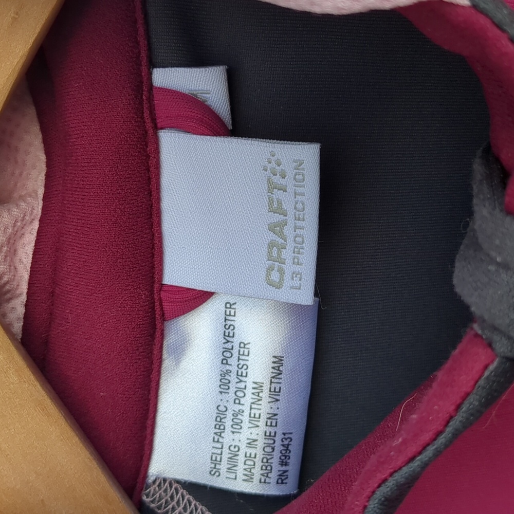 Craft Jacket Softshell Pink Medium - Picture 5 of 8
